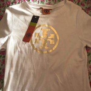 Tory Burch logo t shirt